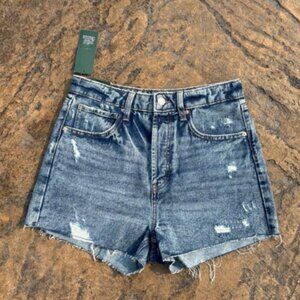 High Rise Cut Off Shorts